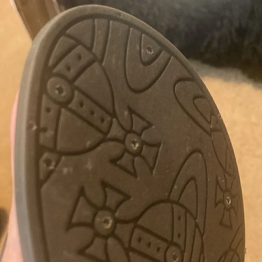 Like New Vivienne Westwood Womens Rubber Flip Flop Slides